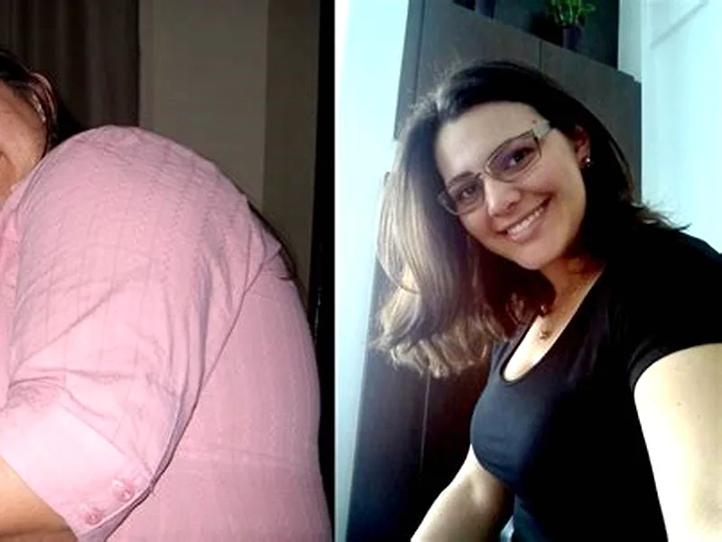Conceito de antes e depois com o uso do Rybelsus semaglutida ao longo do tempo